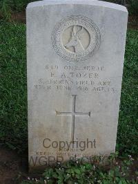 Dar Es Salaam War Cemetery - Tozer, Edward Alfred